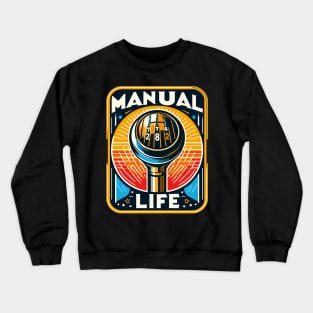 Manual Gear Shift Crewneck Sweatshirt